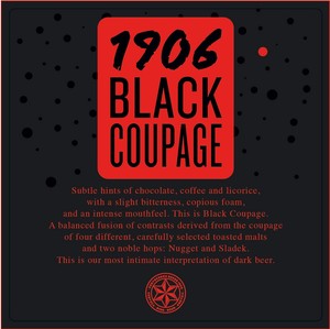 1906 Black Coupage