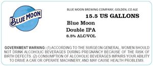 Blue Moon Double IPA July 2017