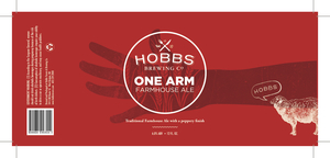 Hobbs Tavern & Brewing Company One Arm Farmhouse Ale