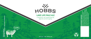 Hobbs Tavern & Brewing Company Lake Life Pale Ale