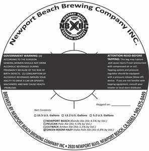 Newport Beach Brewing Company July 2017