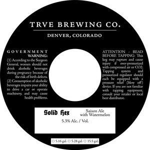 Solid Hex Saison Ale With Watermelon