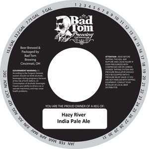 Bad Tom Smith Brewing Hazy River IPA