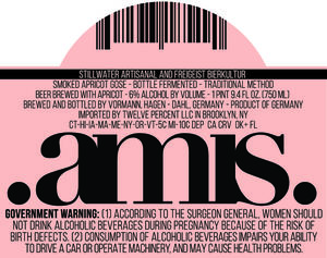 Amis Smoked Apricot Gose July 2017