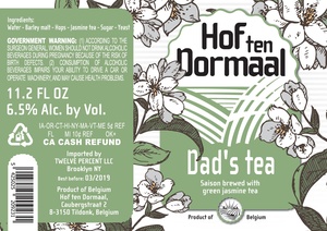 Hof Ten Dormaal Dad's Tea