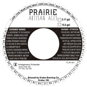 Prairie Artisan Ales Imaginary Friends July 2017