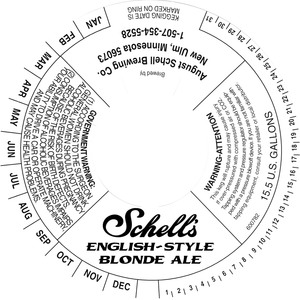 Schell's English Style Blonde July 2017
