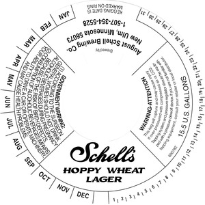 Schell's Hoppy Wheat Lager July 2017