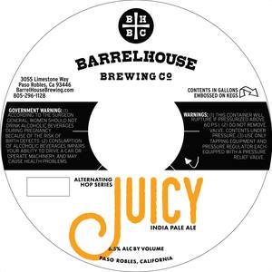 Barrelhouse Brewing Co. Juicy India Pale Ale