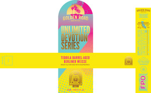 Golden Road Brewing Tequila Barrel-aged Berliner Weisse July 2017