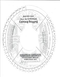 Bullfrog Brewery Single Hop Mosaic India Pale Ale