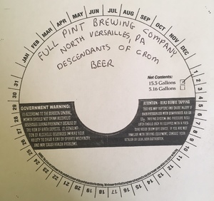 Full Pint Brewing Company Descendants Of Crom