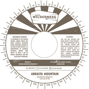 Arizona Wilderness Brewing Co Arrasta Mountain