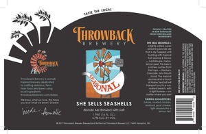 Throwback Brewery She Sells Seashells August 2017