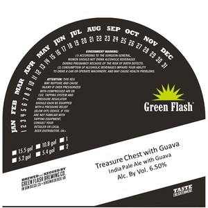 Green Flash Brewing Co. Treasure Chest With Gauva
