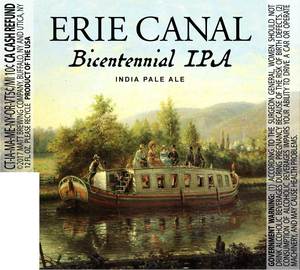 Matt Brewing Co., Inc. Erie Canal Bicentennial IPA
