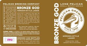 Pelican Brewing Company Bronze God July 2017