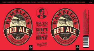 Mark Twain Brewing Co Rambler's Red Ale August 2017