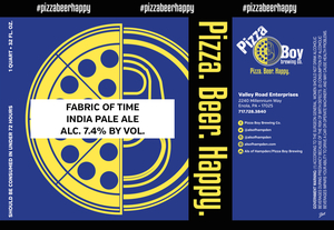Pizza Boy Brewing Co. Fabric Of Time