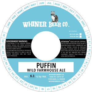 Whiner Beer Co Puffin