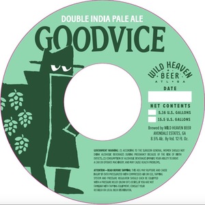 Goodvice Double India Pale Ale July 2017
