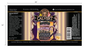 Calvert Brewing Company Flapjack Maple Milk Stout