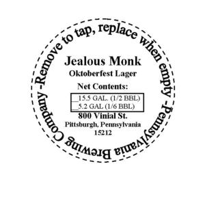 Jealous Monk Oktoberfest Lager 