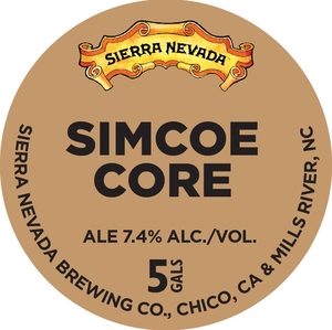 Sierra Nevada Simcoe Core July 2017