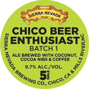 Sierra Nevada Chico Beer Enthusiast