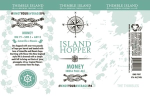 Thimble Island Brewing Company Island Hopper - Money July 2017