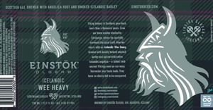 Einstok Icelandic Wee Heavy July 2017