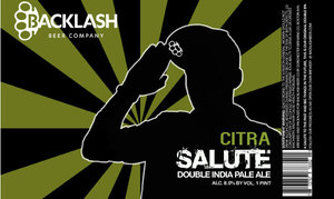 Backlash Beer Co. Citra Salute