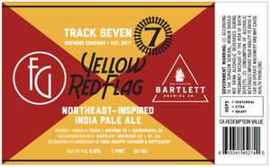 Yellow Red Flag Northeast-inspired India Pale Ale July 2017