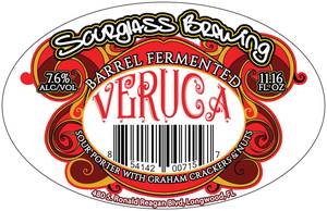 Sourglass Brewing Veruca August 2017