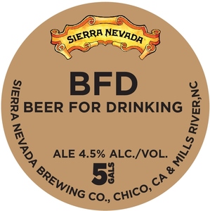 Sierra Nevada Beer For Drinking July 2017