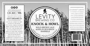 Levity Brewing Co Knock & Howl July 2017