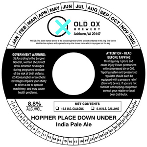 Hoppier Place Down Under India Pale Ale July 2017