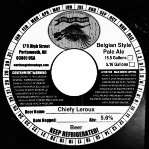 Chiefy Leroux Belgian Style Pale Ale