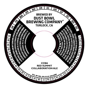 Ccba Red Summit Collaboration Ale August 2017