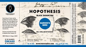 Hopothesis Darwin's Bird Black Saison