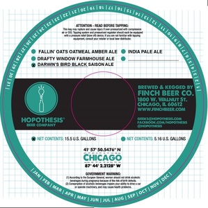 Hopothesis Darwin's Bird Black Saison