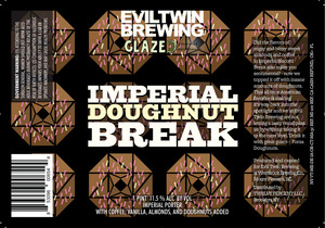 Evil Twin Brewing Imperial Doughnut Break August 2017