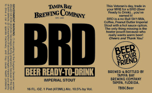 Tampa Bay Brewing Company Brd August 2017