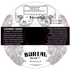 Burial Beer Co. Jumping The Pool