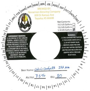 Norsemen Brewing Company Odin's One-eyepa