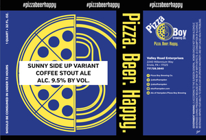 Pizza Boy Brewing Co. Sunny Side Up Variant August 2017