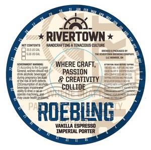 The Rivertown Brewing Company, LLC Roebling