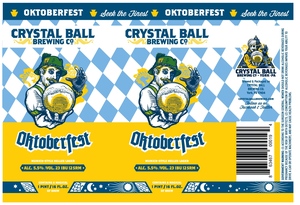 Crystal Ball Brewing Co. Oktoberfest August 2017