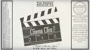 Cinema Citra India Pale Ale