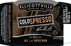 Ellicottville Brewing Company Coldspresso
